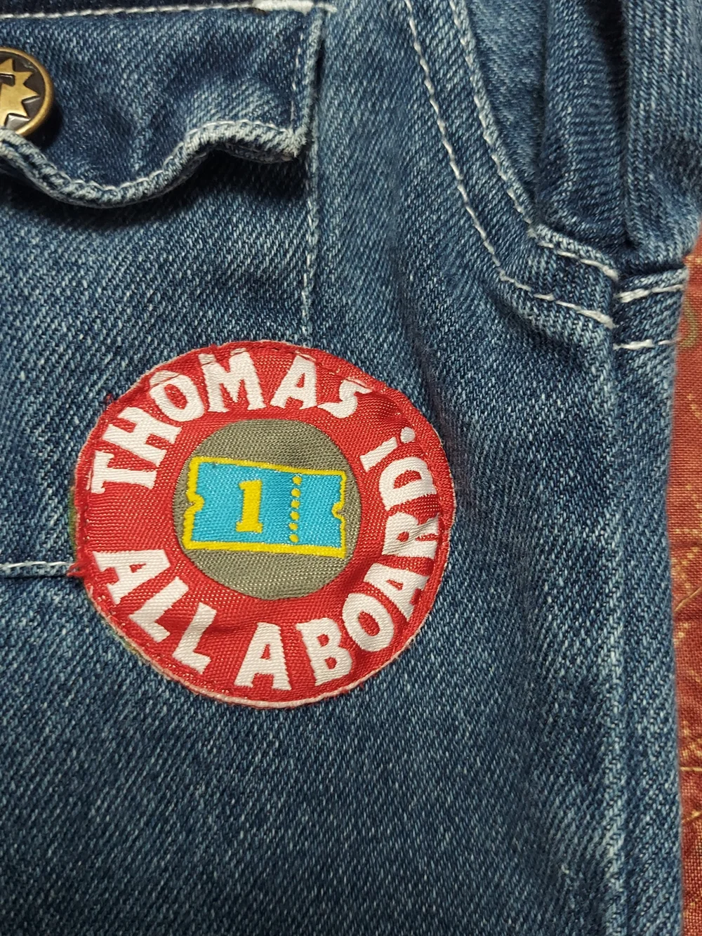 Y2K Thomas & Friends Denim Jean Jacket Size 2T